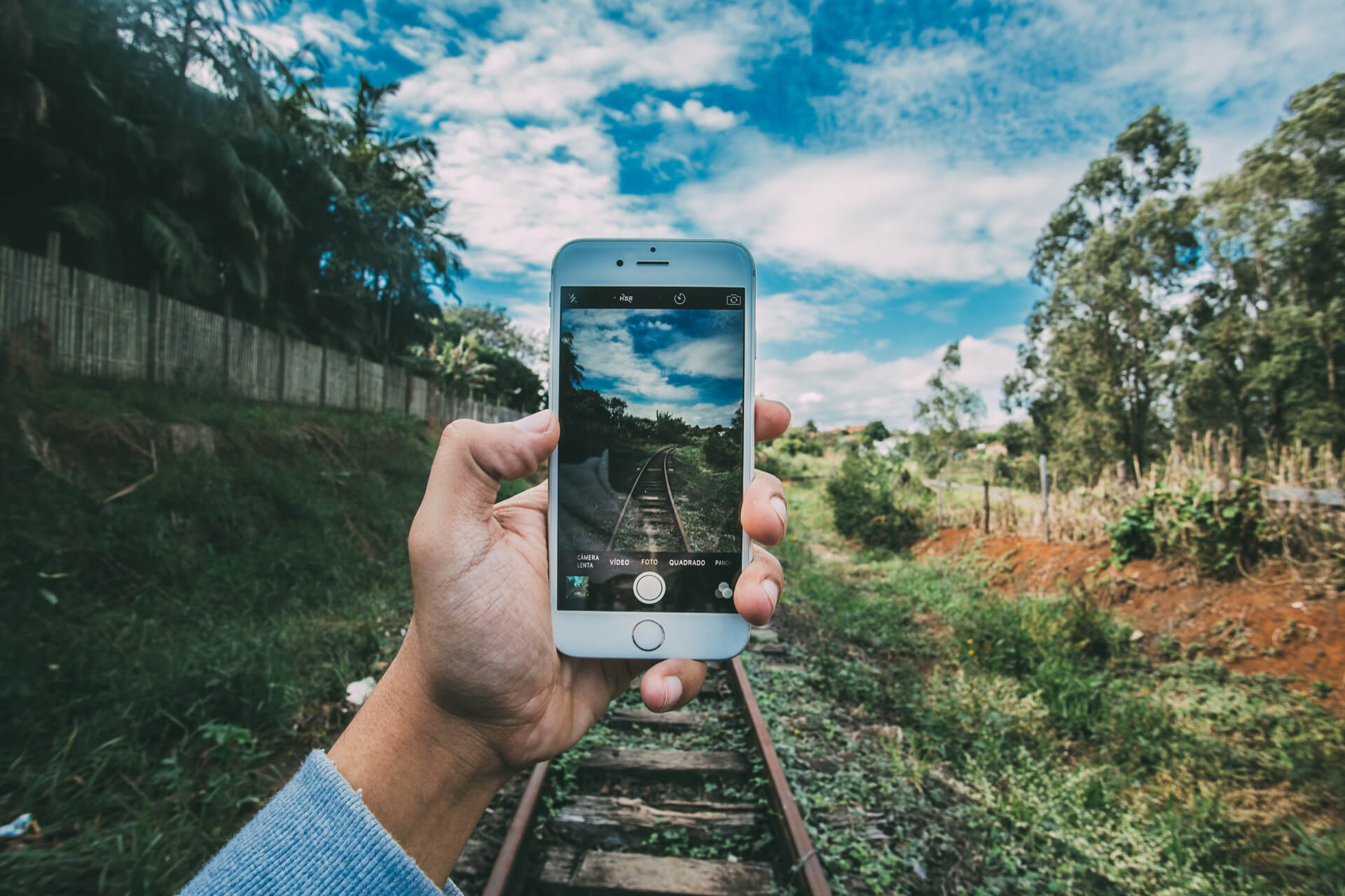 Vamos deixar o celular de pé?